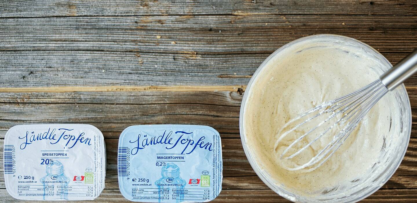 Übersicht Topfen, Vorarlberg Milch Übersicht Topfen, Vorarlberg Milch