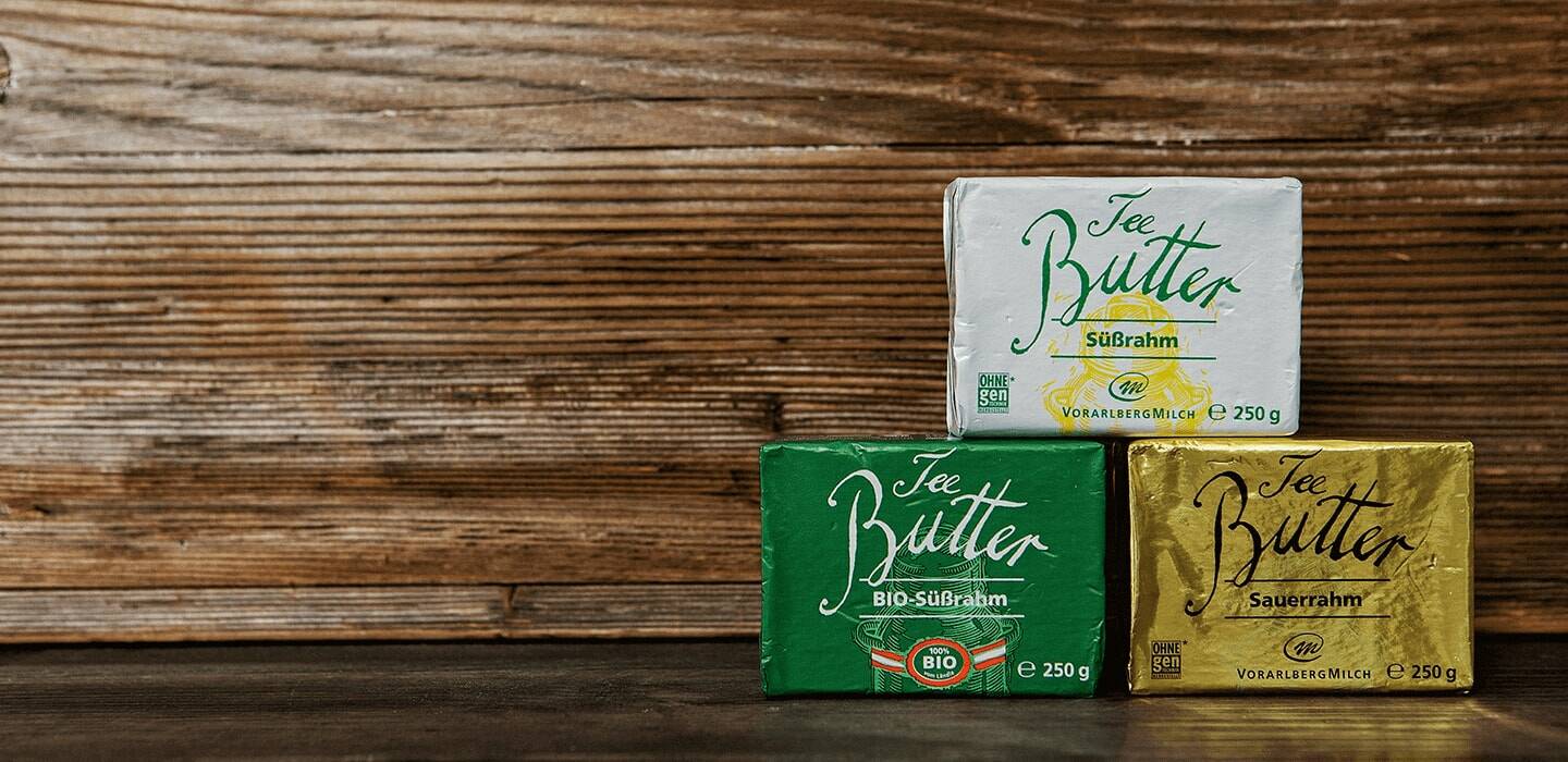Übersicht Butter 2, Vorarlberg Milch Übersicht Butter 2, Vorarlberg Milch