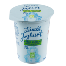 Ländle Naturjoghurt cremig 1, Vorarlberg Milch