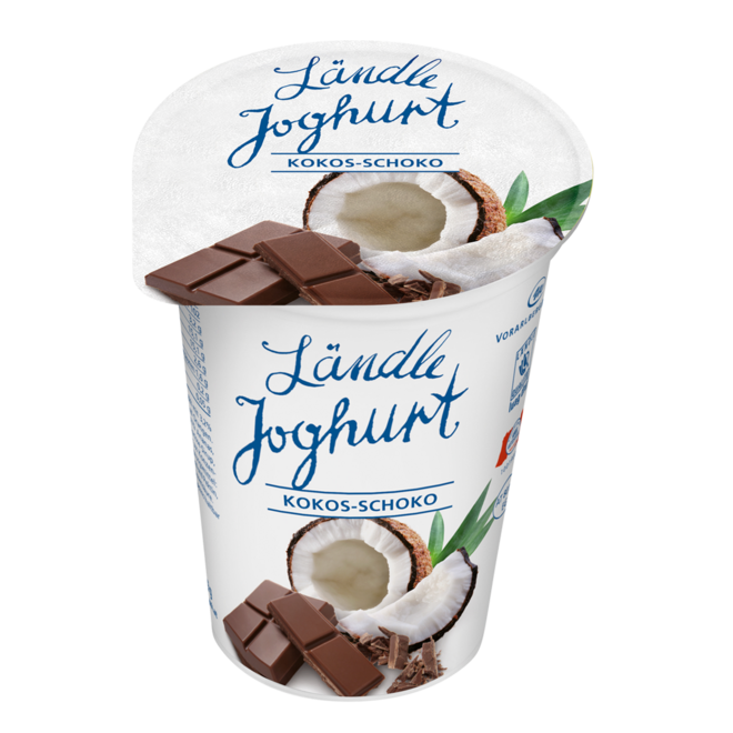 Ländle FJ Kokos Schoko, Vorarlberg Milch
