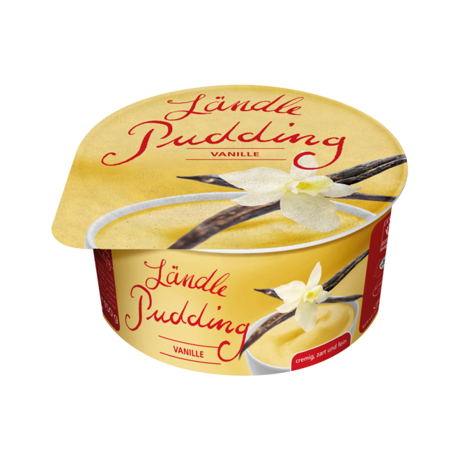 Ländle Pudding Vanille, Vorarlberg Milch