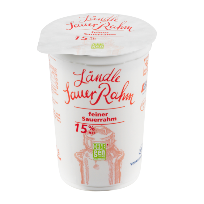 Ländle Sauerrahm, Vorarlberg Milch Ländle Sauerrahm, Vorarlberg Milch