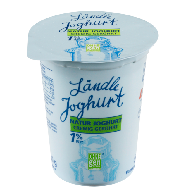 Ländle Naturjoghurt cremig 1, Vorarlberg Milch Ländle Naturjoghurt cremig 1, Vorarlberg Milch