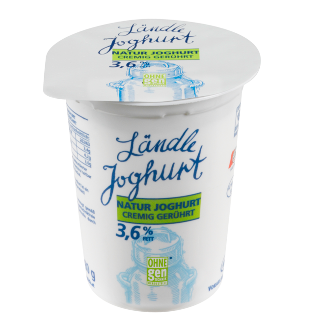 Ländle Naturjoghurt cremig 3,6, Vorarlberg Milch