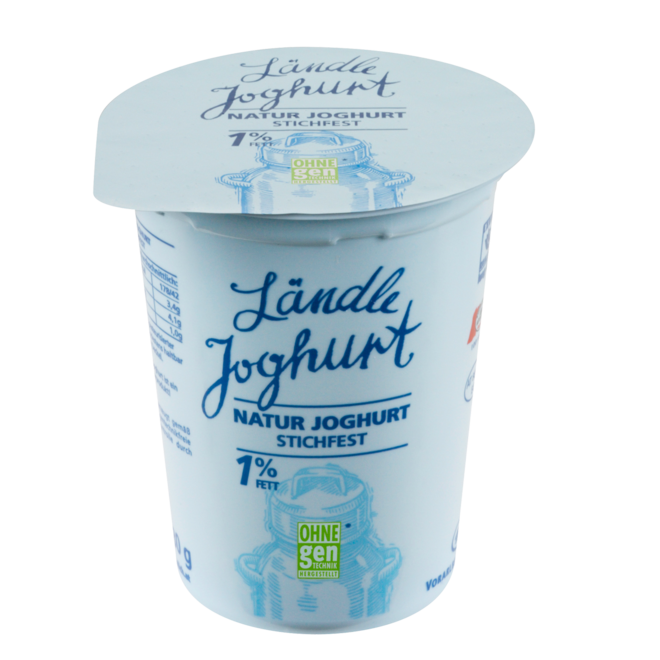 Ländle Naturjoghurt stichfest 1, Vorarlberg Milch Ländle Naturjoghurt stichfest 1, Vorarlberg Milch