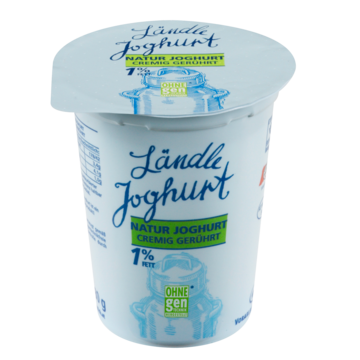 Ländle Naturjoghurt cremig 1, Vorarlberg Milch